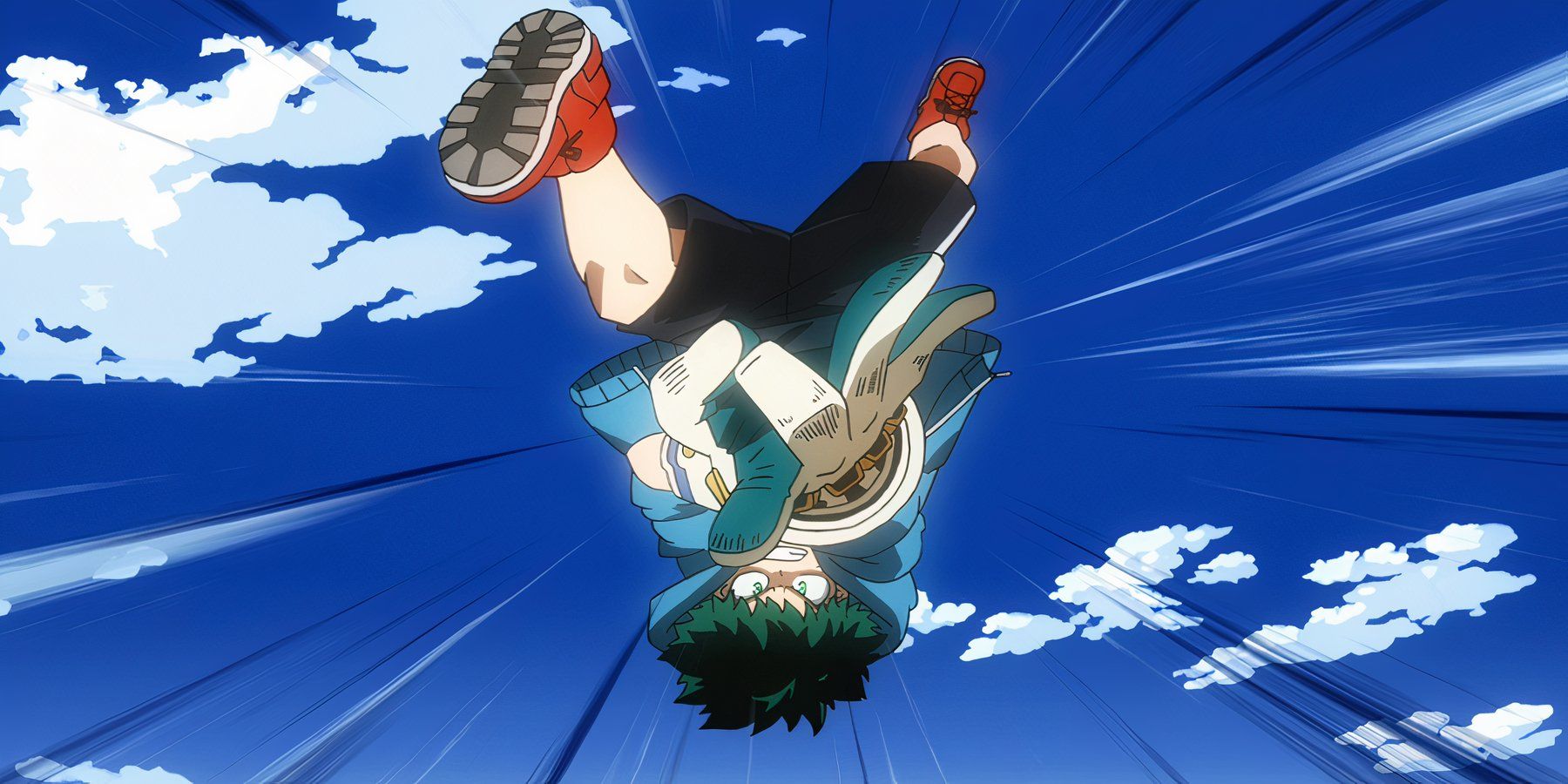 Deku Using Air Force Gloves My Hero Academia