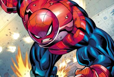 Meet the Spider-Naut, as Spider-Man is enhanced with the power of the Juggernaut in March