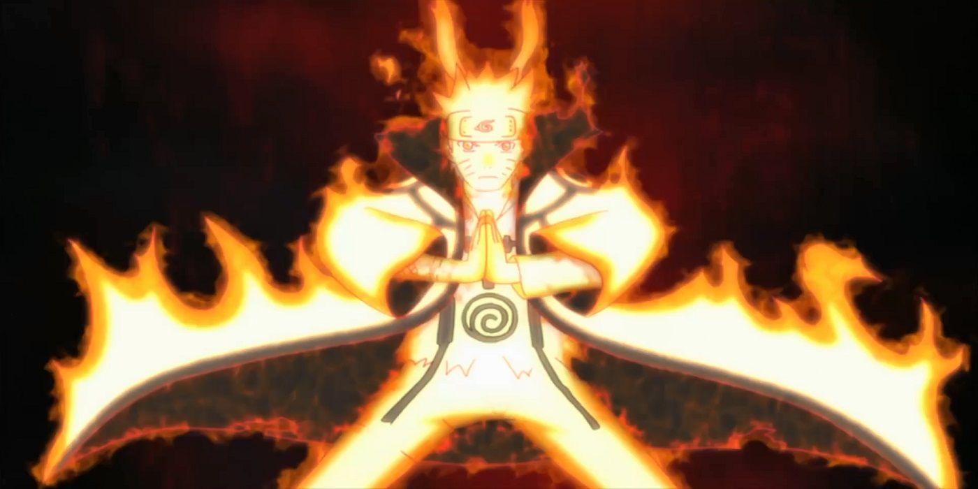 naruto nine tails chakra