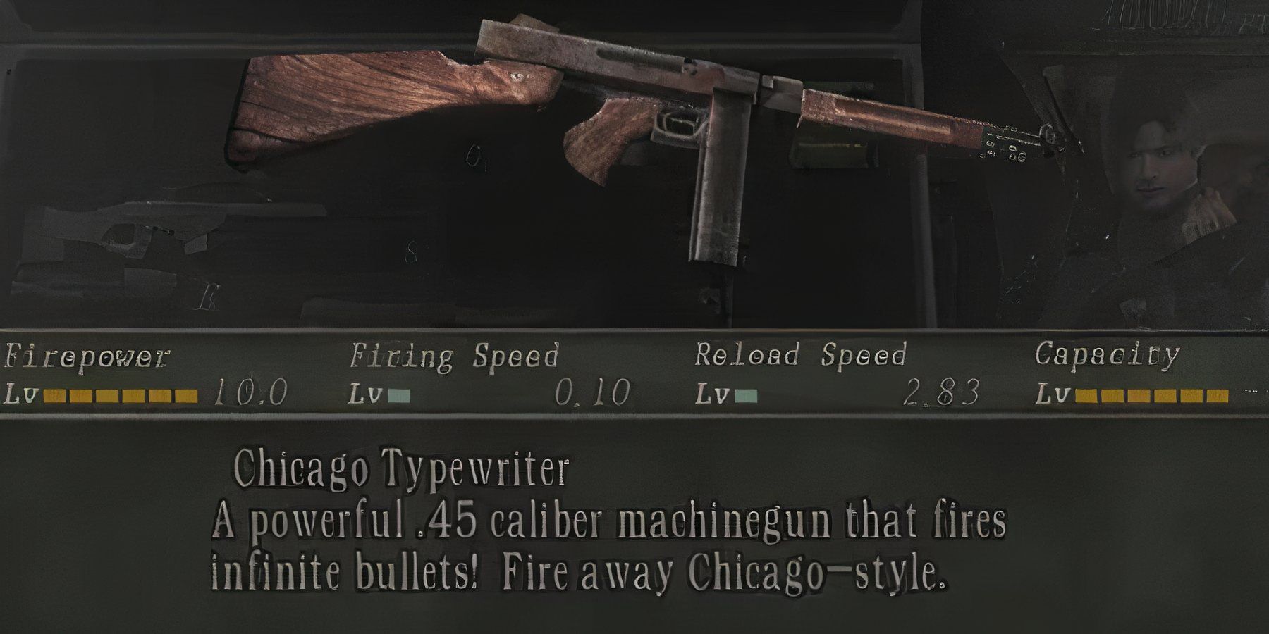 Chicago Typewriter from Resident Evil 4