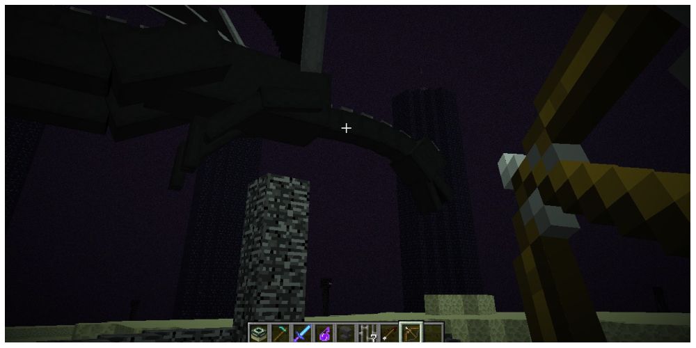 the Ender Dragon in Minecraft