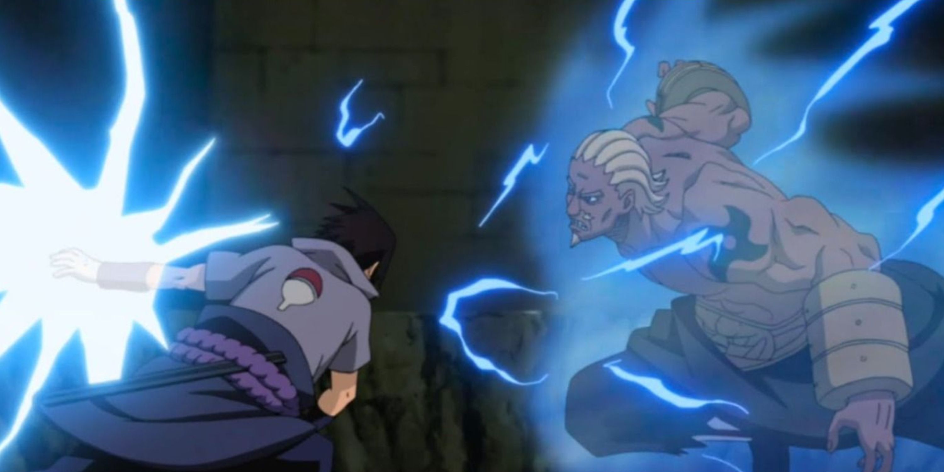 Sasuke VS A the Raikage in Naruto