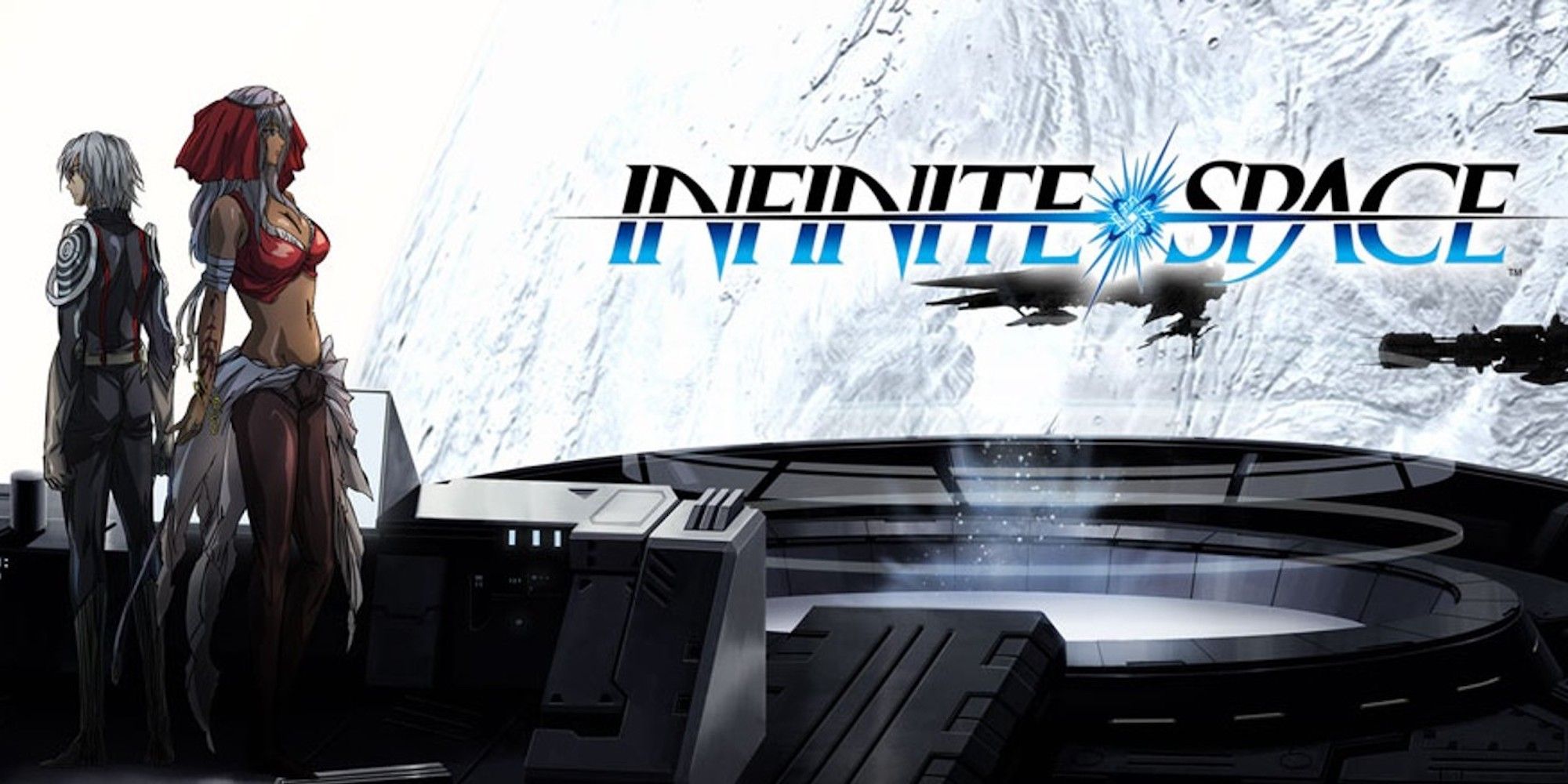 Promo art featuring characters in Infinite Space