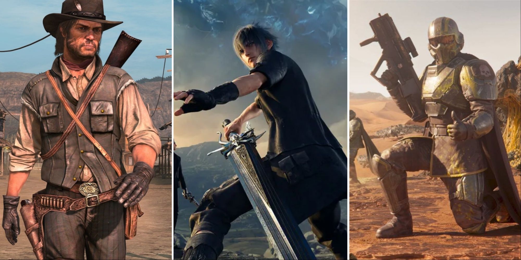 Red Dead Redemption, Final Fantasy 15, and Helldivers 2 Featured Image