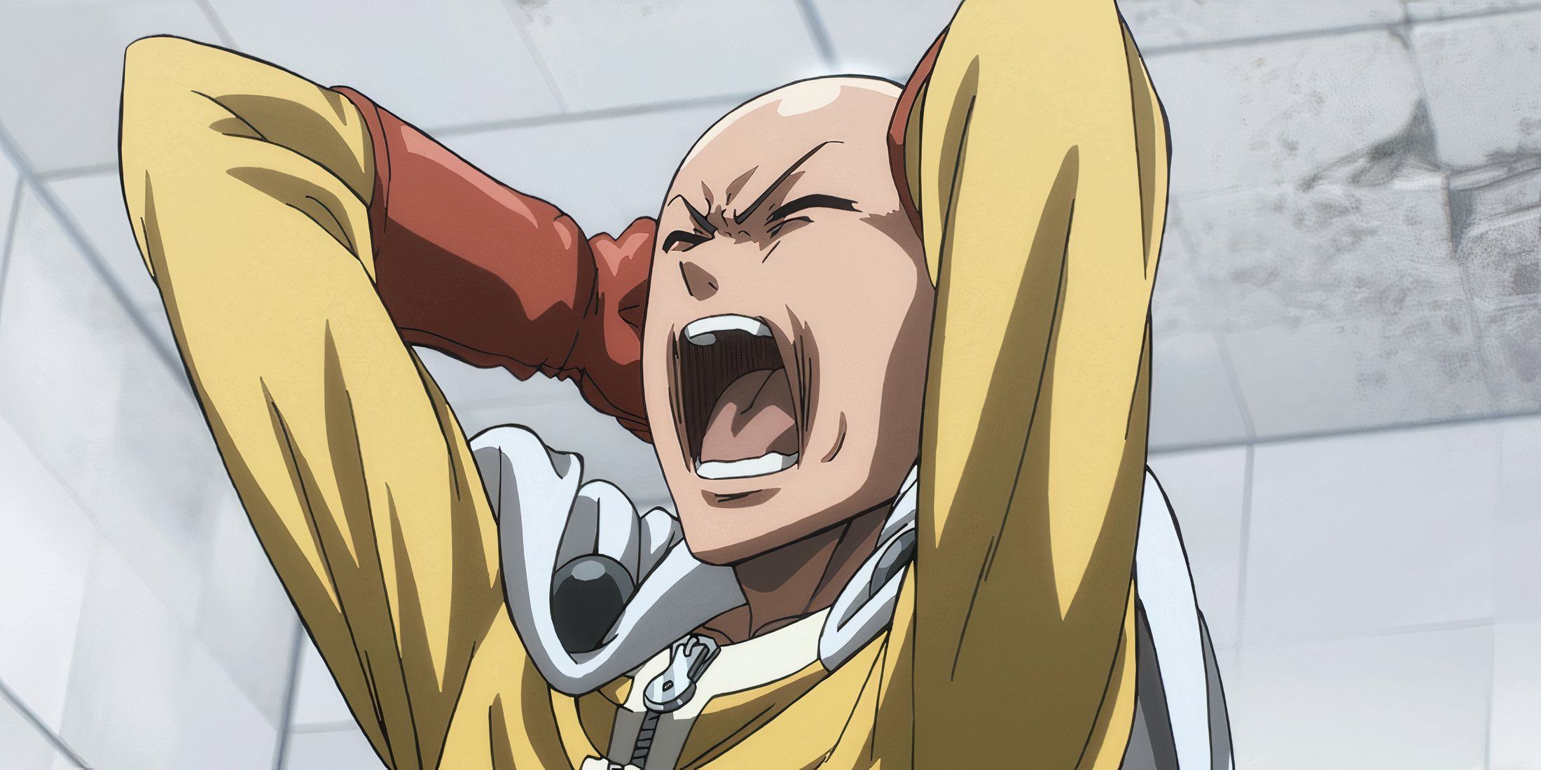 Saitama from the anime One Punch Man