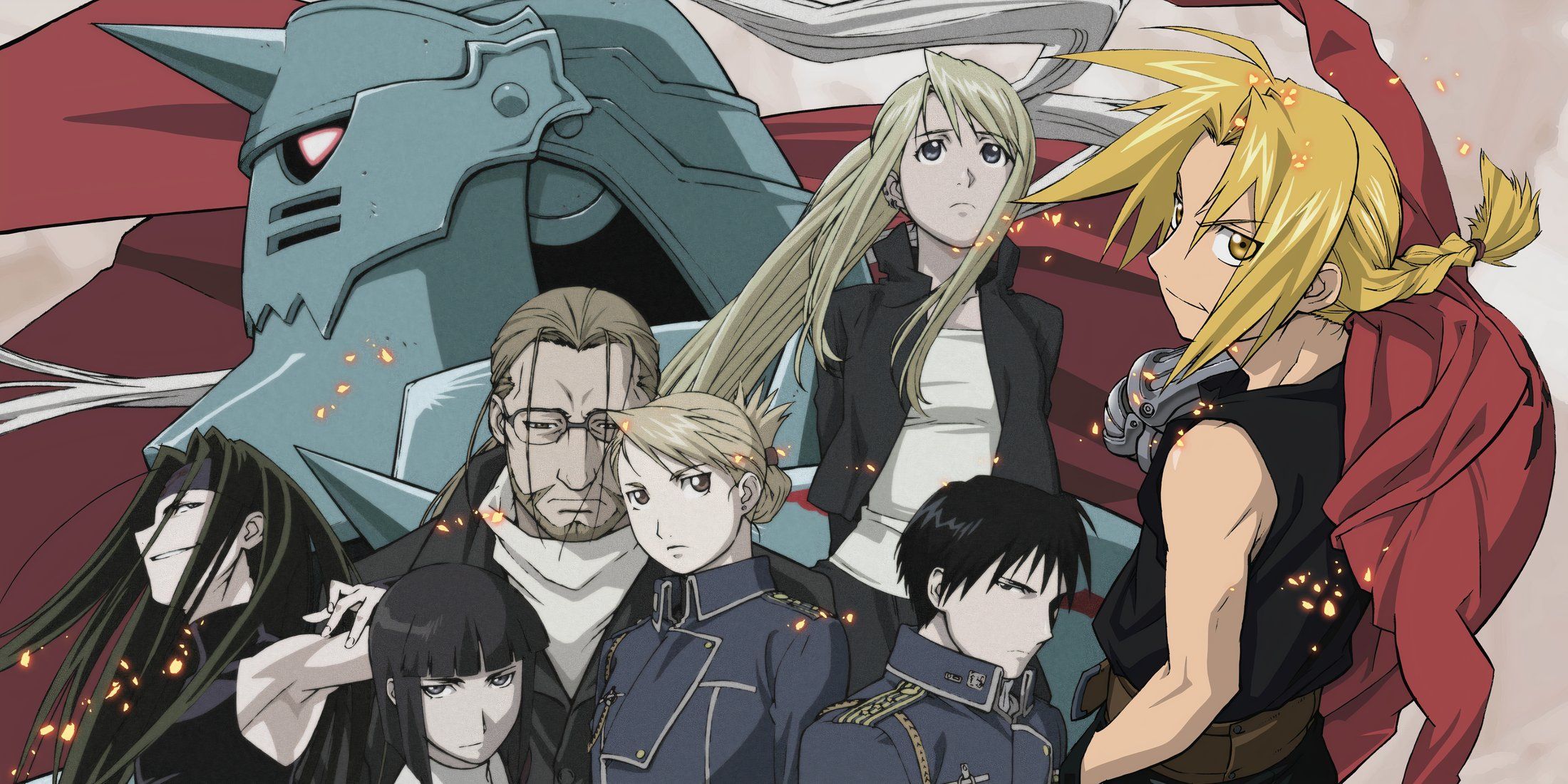 Characters from the anime Fullmetal Alchemist