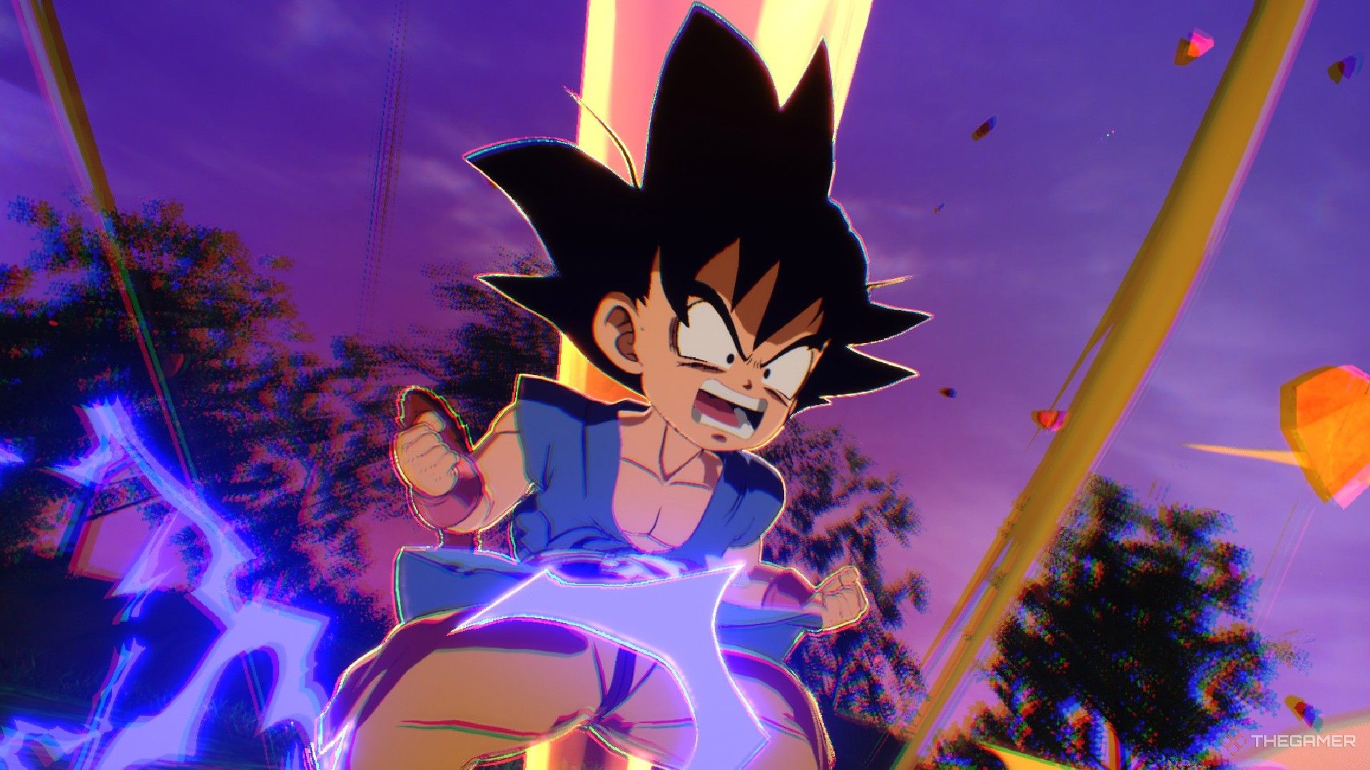 Dragon Ball Sparking Zero image showing Goku from GT.