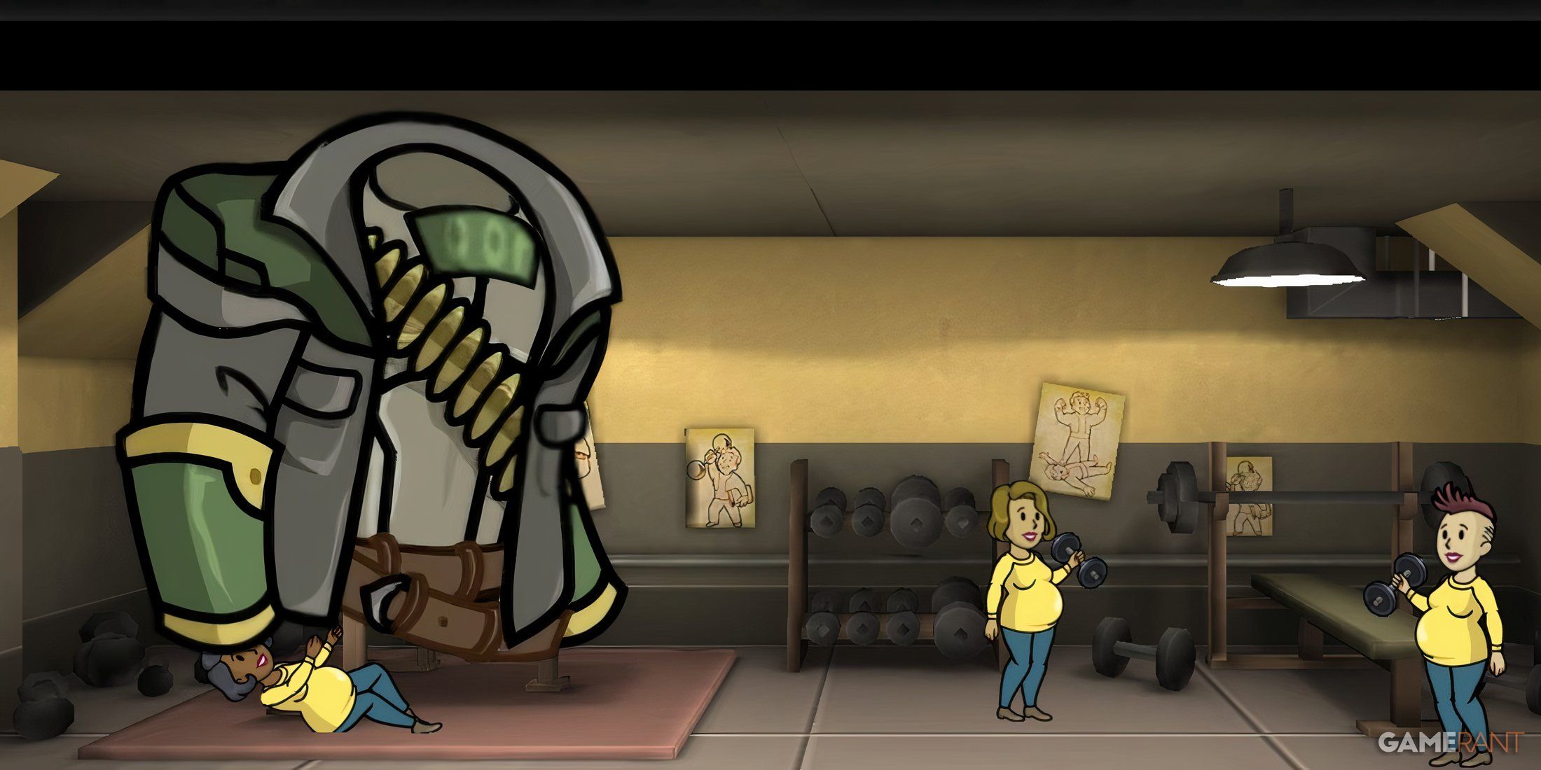 Fallout Shelter Heavy Merc Gear