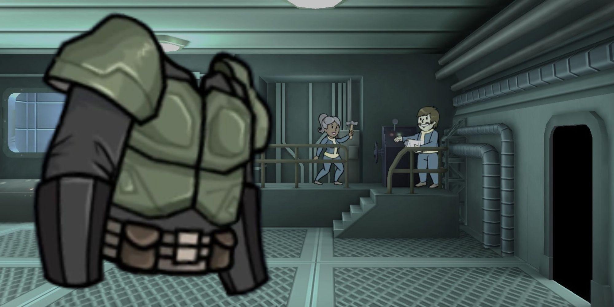 Heavy Battle Armor In Fallout Shelter