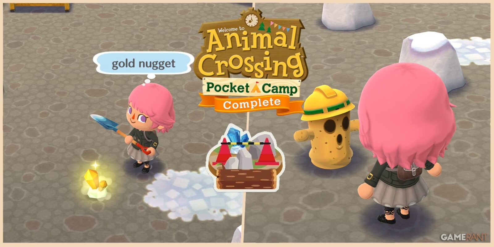 Shovelstrike Quarry in Animal Crossing: Pocket Camp Complete