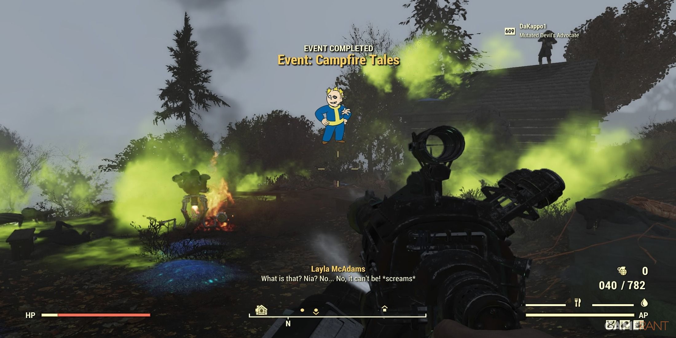 Completing A Mutated Event In fallout 76