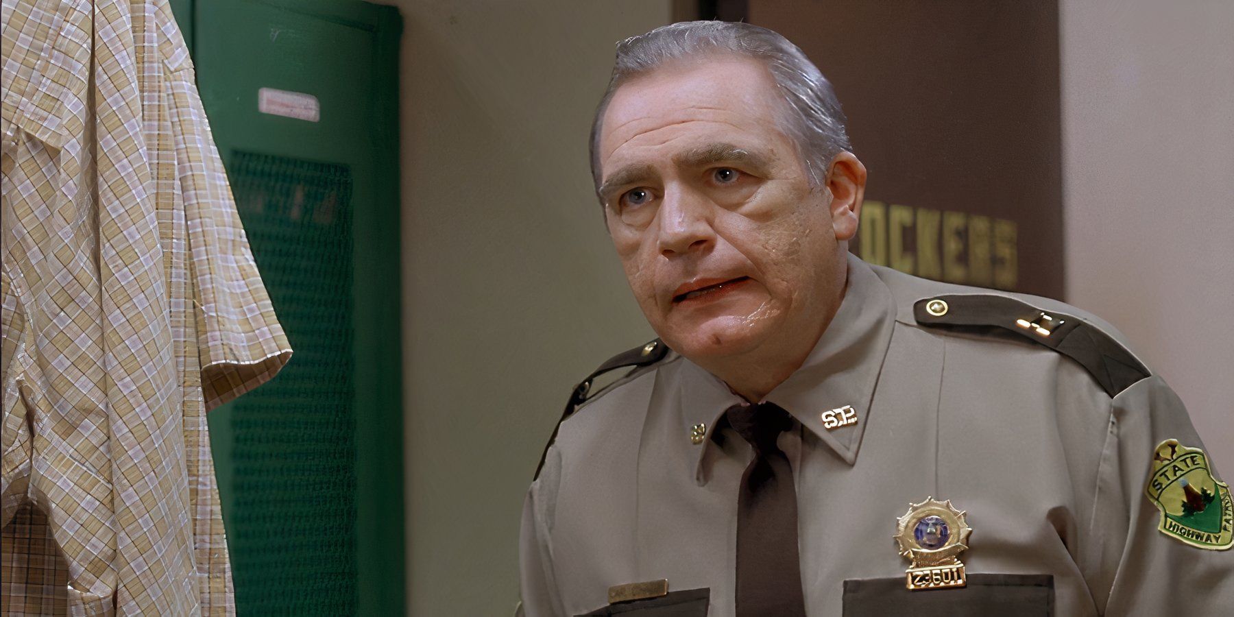 Brian Cox as Captain John O'Hagen in Super Troopers