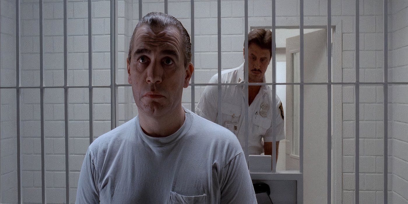 Brian Cox in a cell as Hannibal Lecter in Manhunter