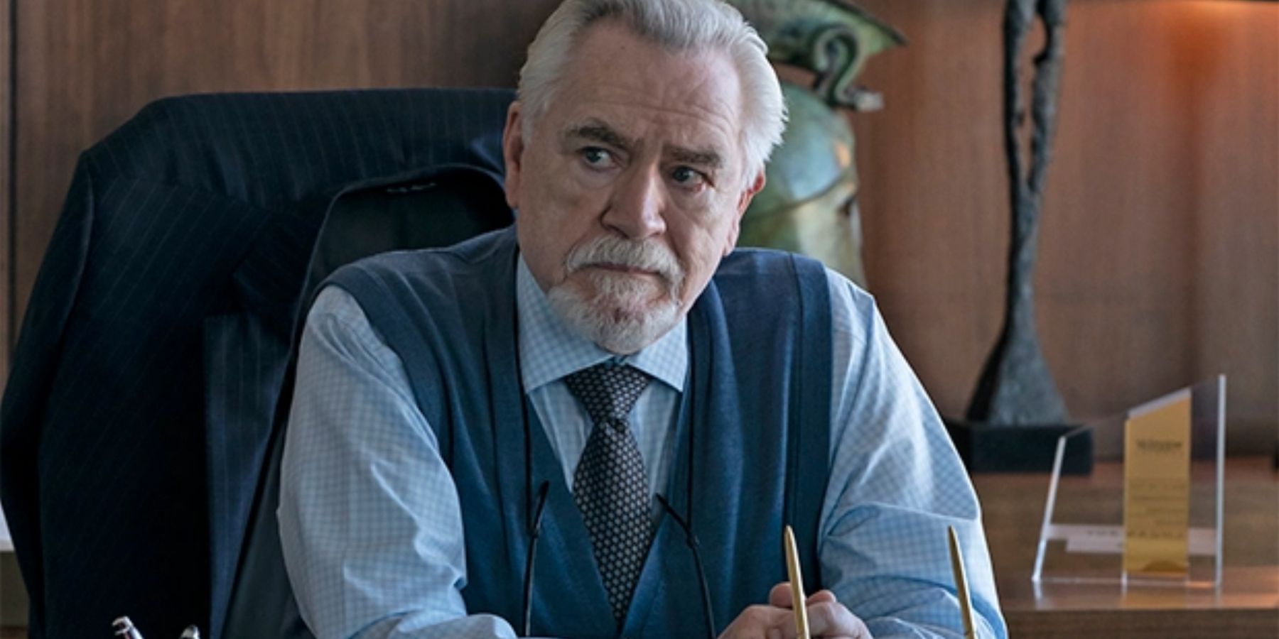 Brian Cox as Logan Roy in Succession.