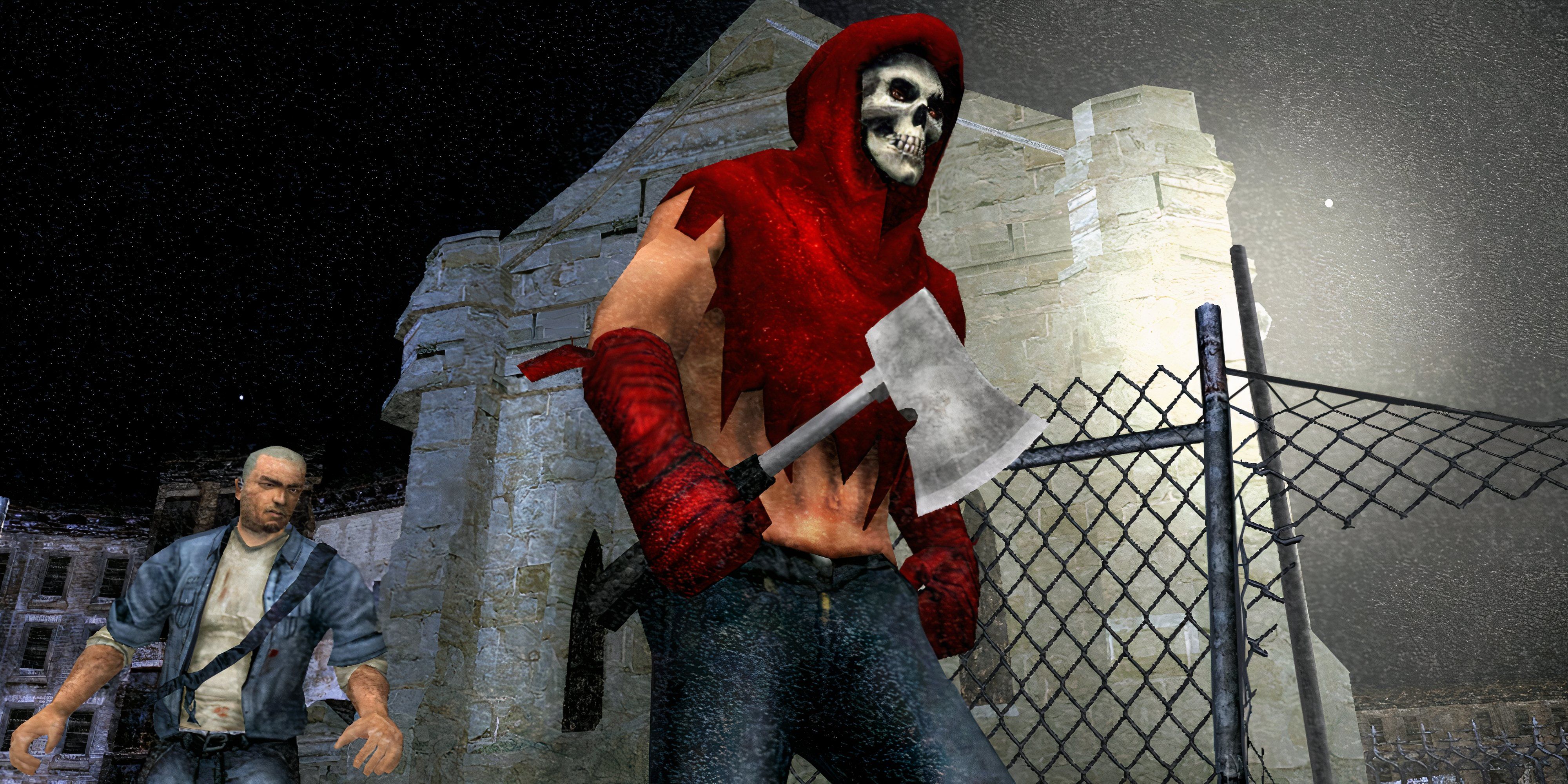 7 Most controversial PS2 Games A Skull masked criminal holds an axe