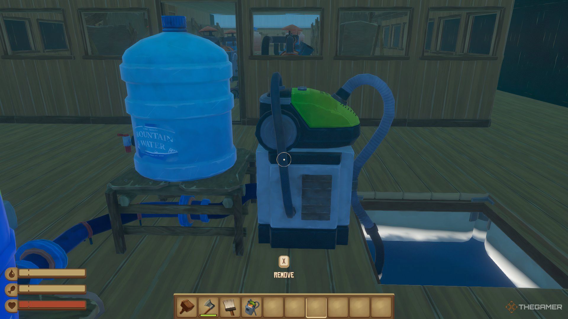 The Electric Purifier in Raft.