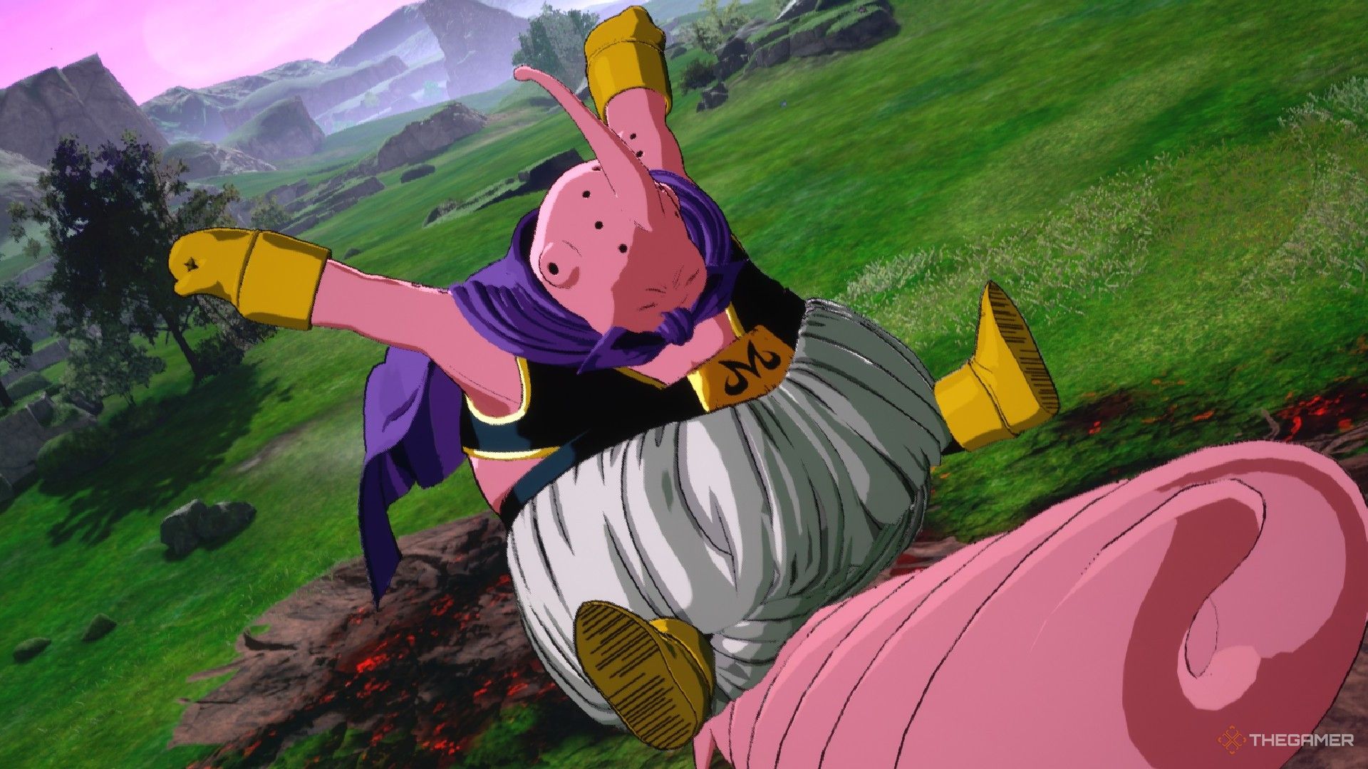 Dragon Ball Sparking Zero image showing Majin Buu.