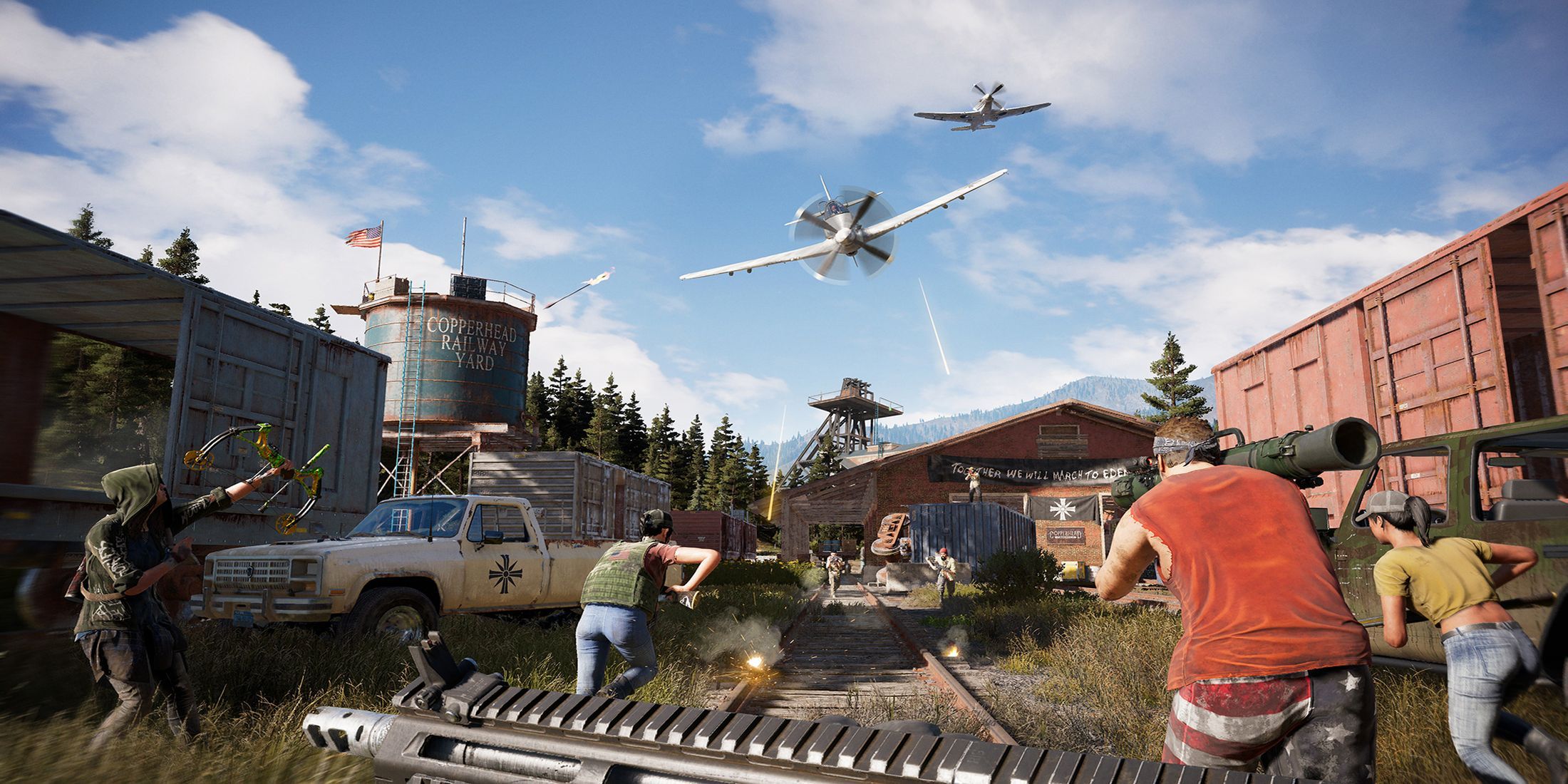 Far Cry 5 resistance vs planes