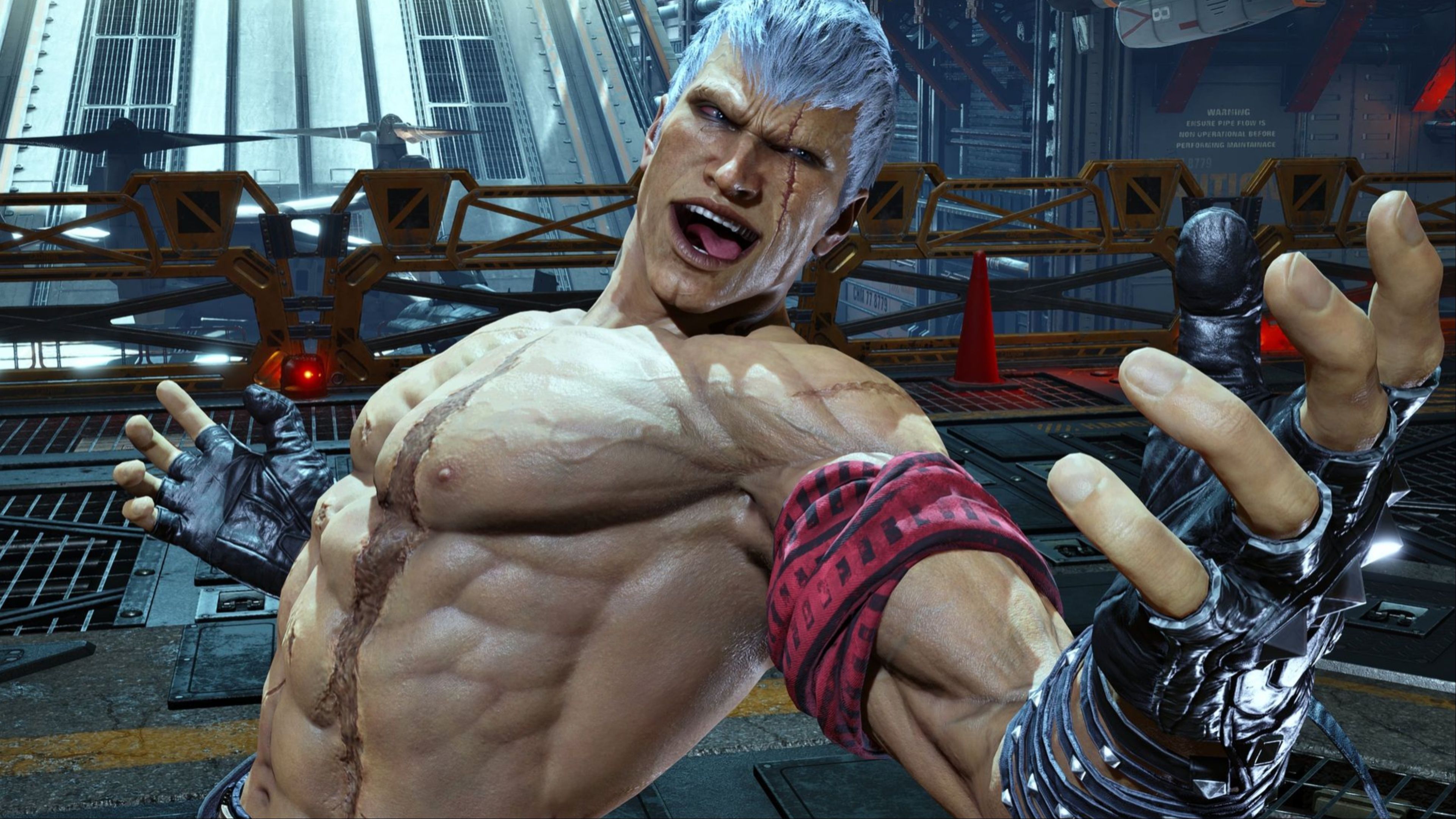 Bryan Fury taunting in Tekken 8.