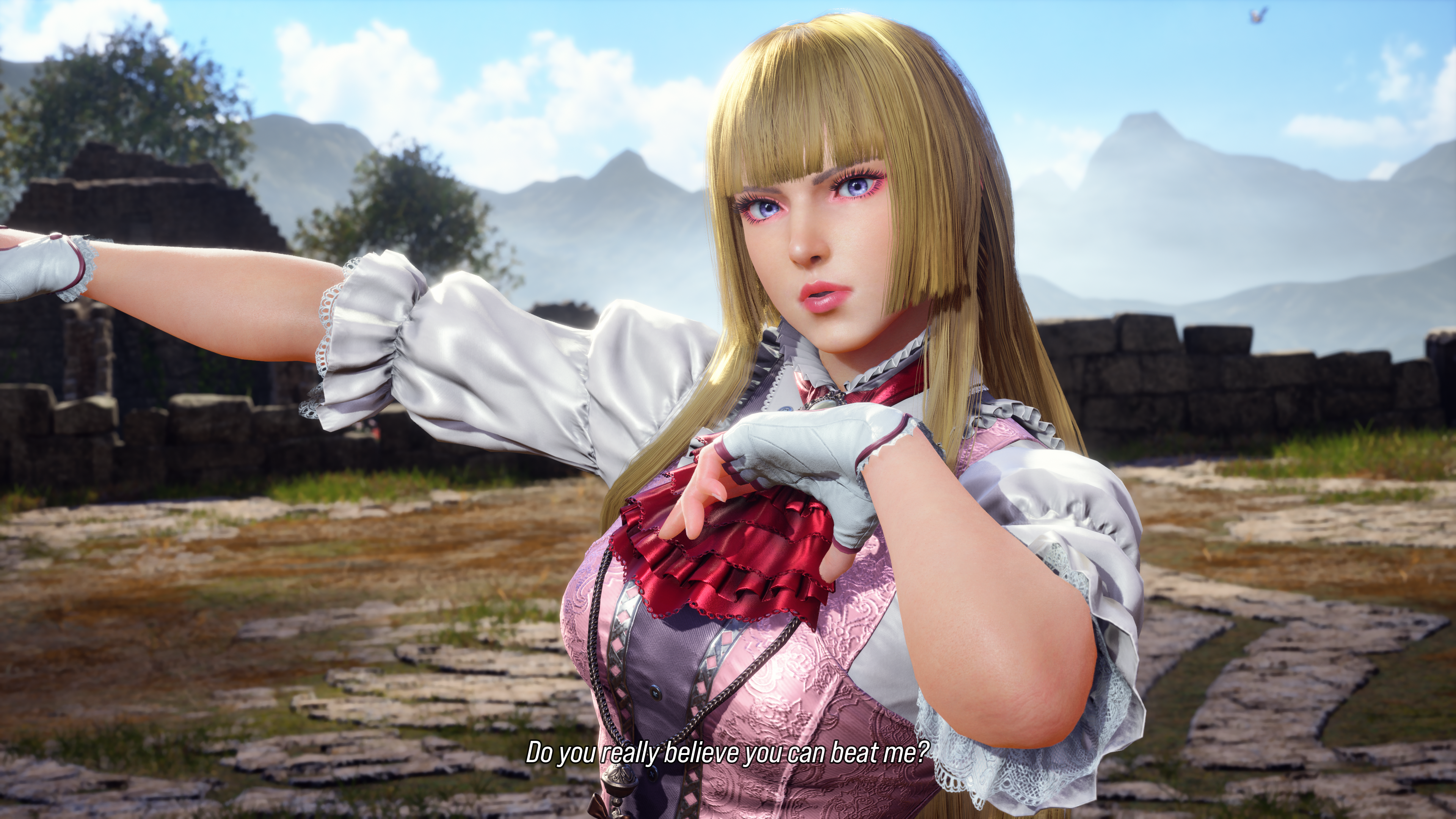 Lili's entrance video in Tekken 8.