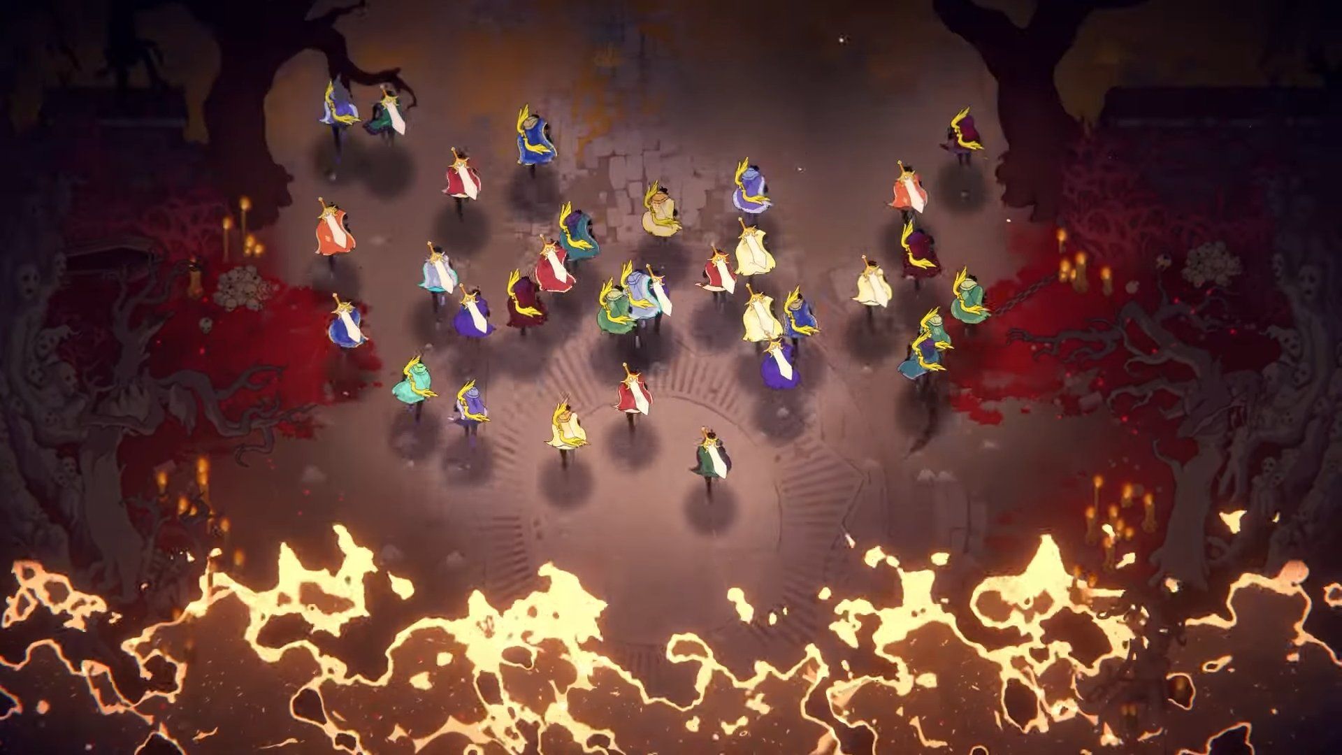 Image showcasing the gameplay for 33 Immortals.