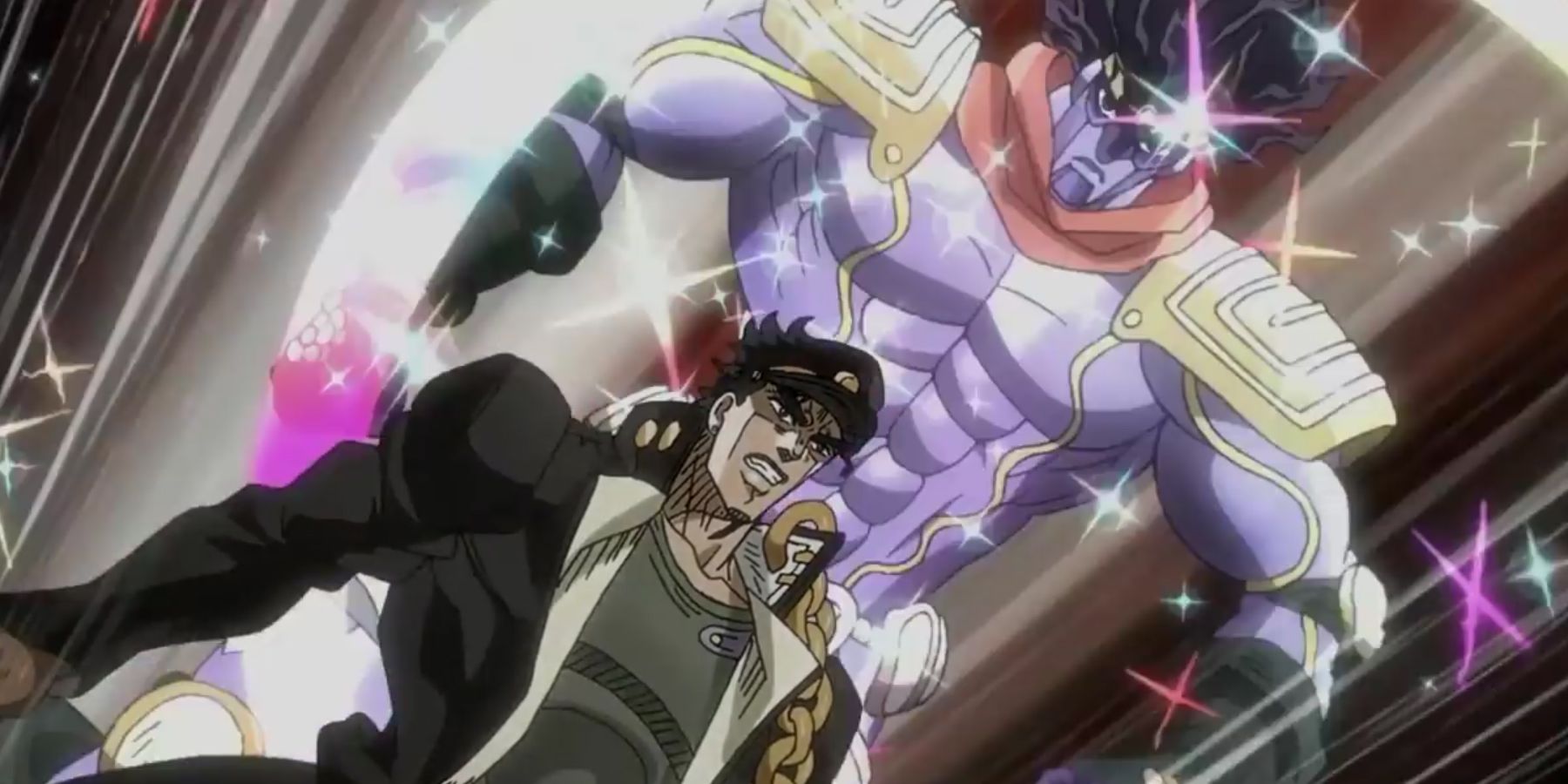 Star Platinum jojo anime