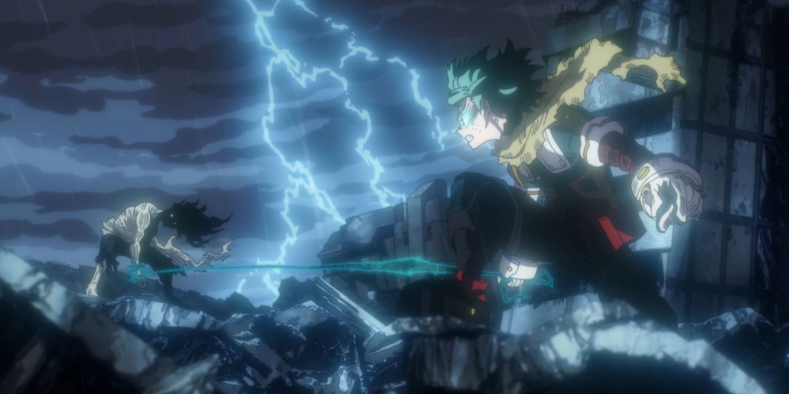 Midoriya VS Tomura Shigaraki/All For One in My Hero Academia