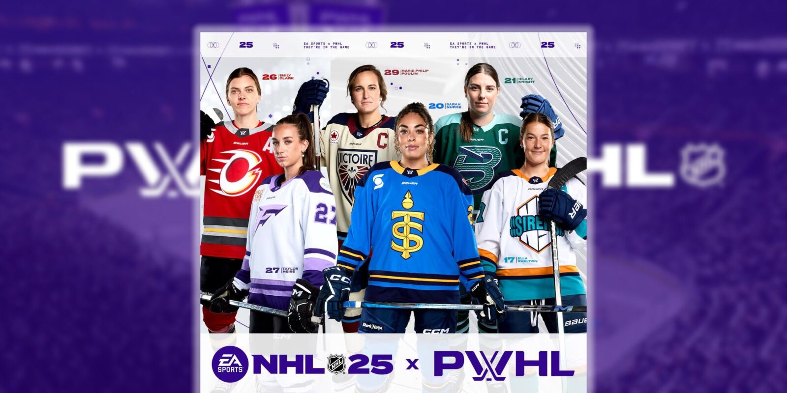 The PWHL X NHL 25 Collaboration Explained