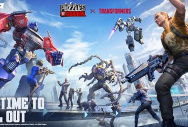 Puzzles & Survival x TRANSFORMERS Collaboration Cover