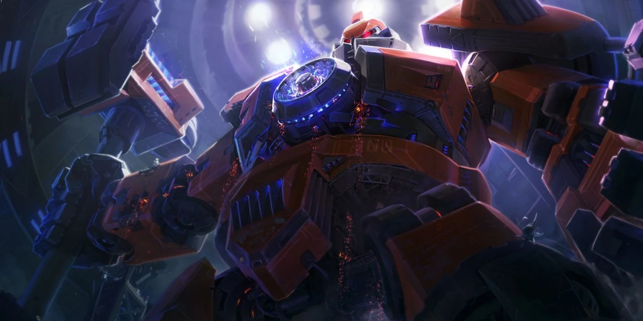 League of Legends Zero Mecha Sion Skin