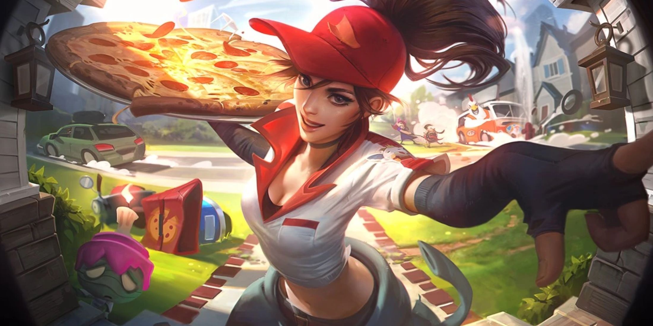 League of Legends Pizza Delivery Sivir Skin