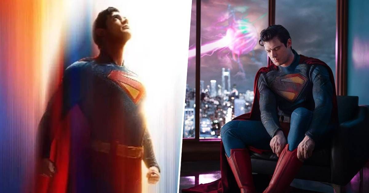 James Gunn shares new look at Superman with first poster and teaser for official trailer