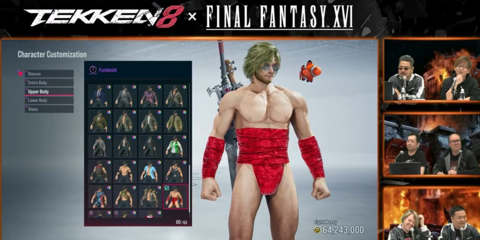 Final Fantasy 16 Director Discusses That One Skin For Clive In Tekken 8