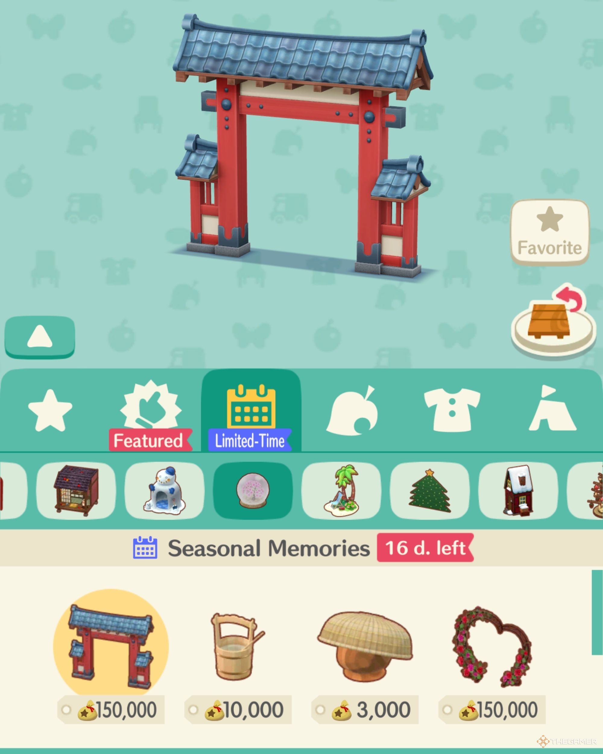 A character in Animal Crossing: Pocket Camp Complete looking at an item for sale.