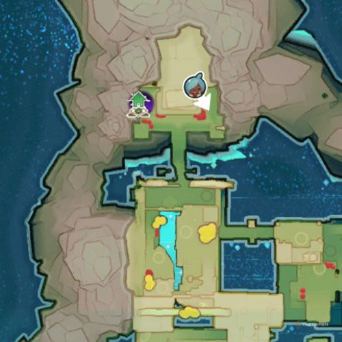 The player's icon shows the location of the treasure pod no 10 at the Ancient Ruins in Slime Rancher