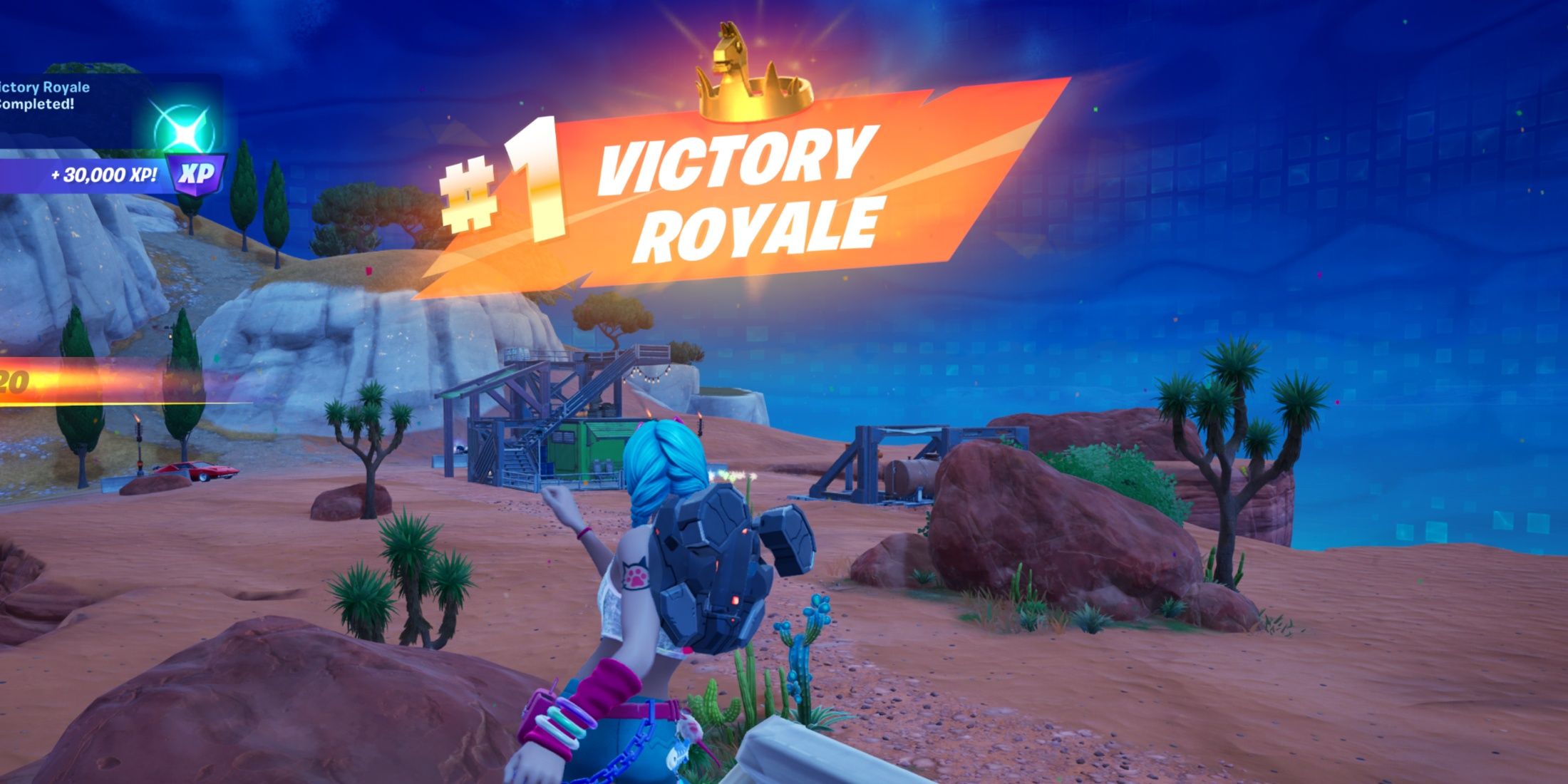 crowned victory royale fortnite