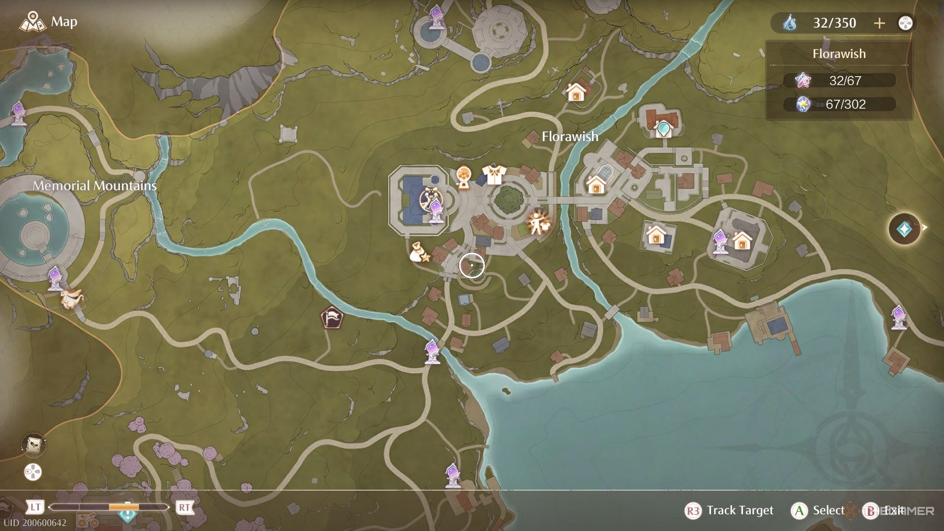 The residential area Crane Flight minigame location is shown in Infinity Nikki.-2