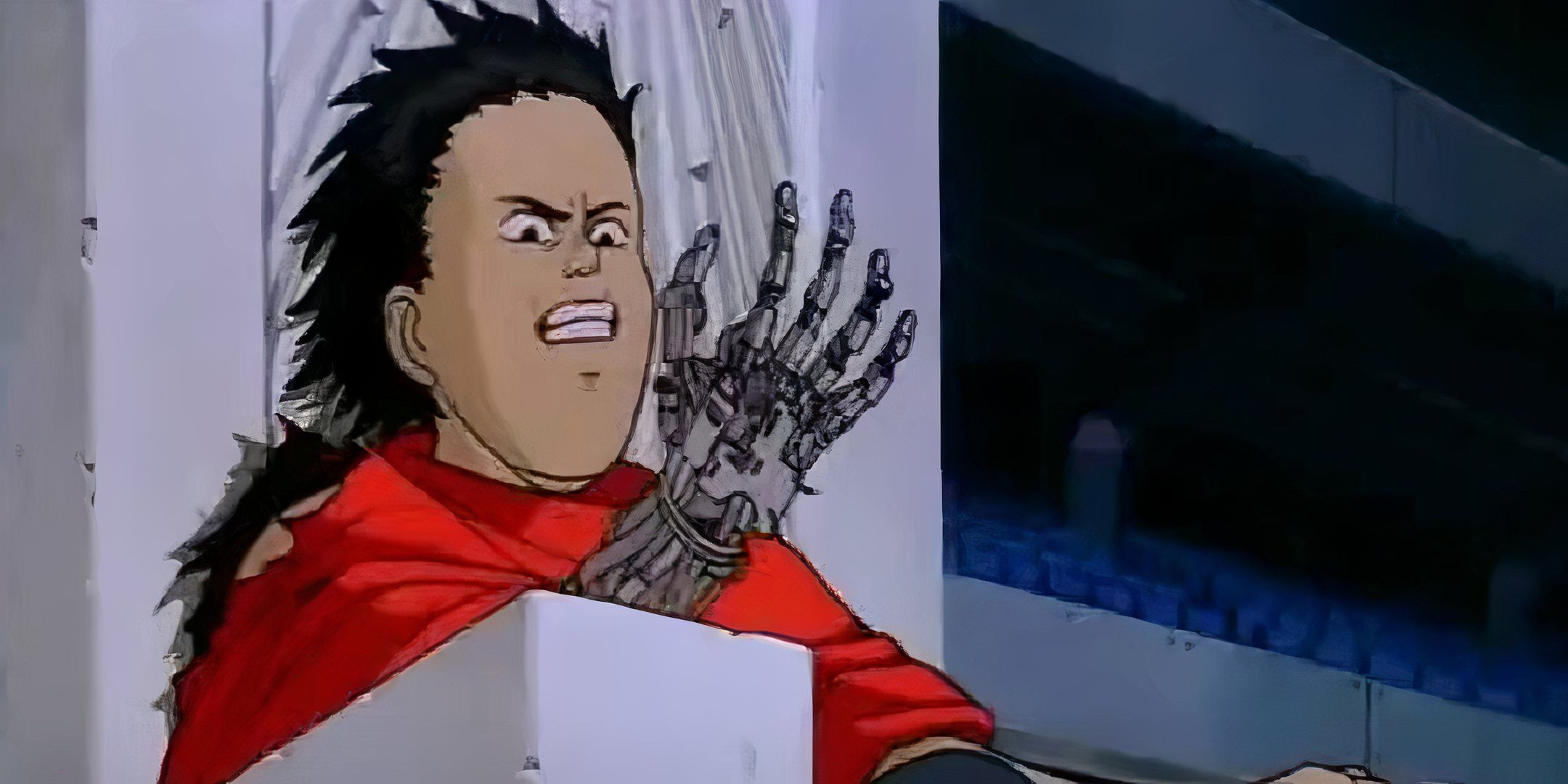 Image of Tetsuo from Akira.