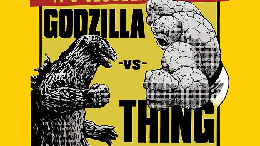 These Godzilla vs. Fantastic Four covers see Toho's King of the Monsters bring the pain to Marvel's First Family