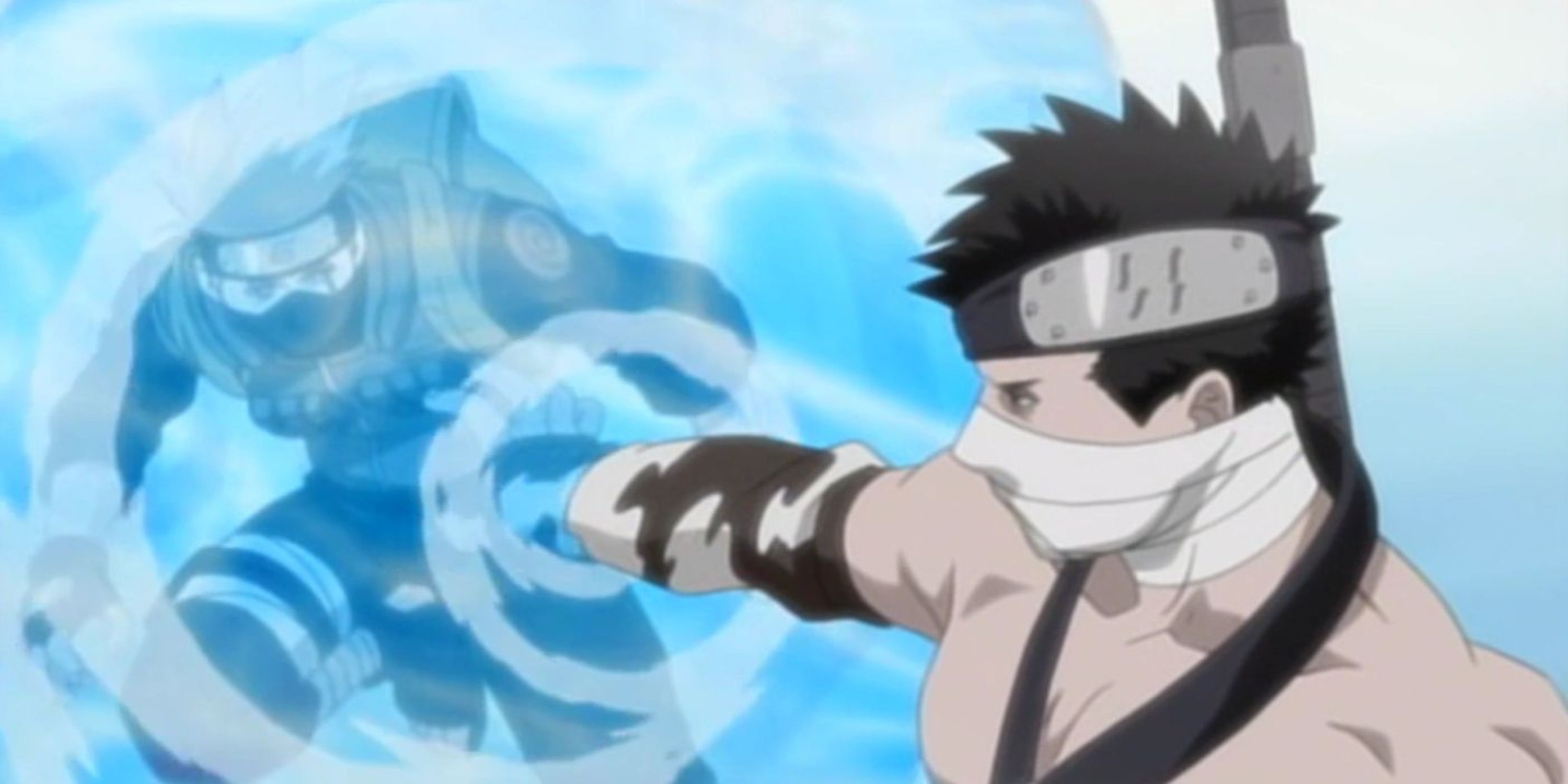 Kakashi vs Zabuza in Naruto