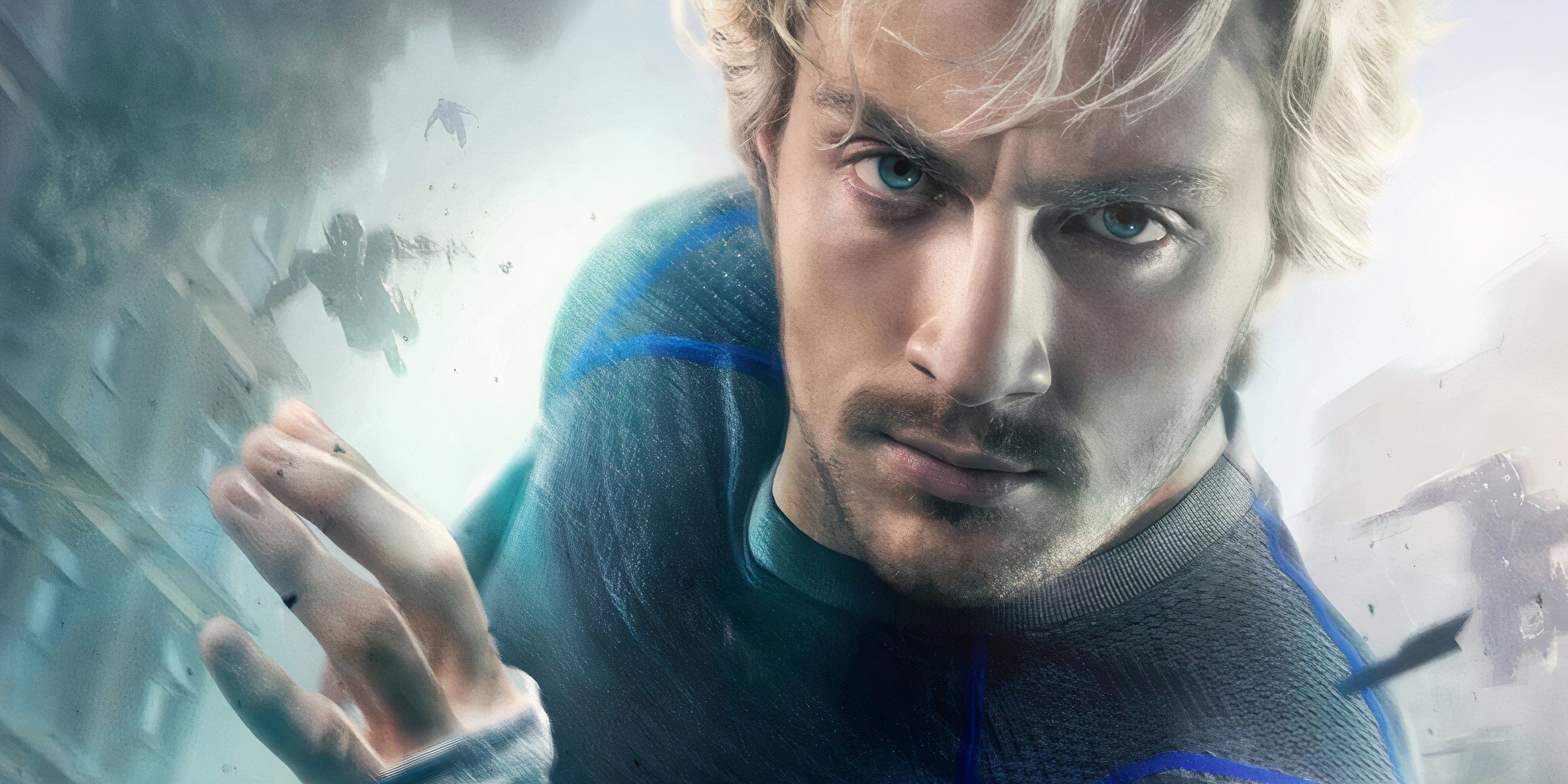 Aaron Taylor-Johnson As Quicksilver Poster From Marvel's Avengers: Age of Ultron.