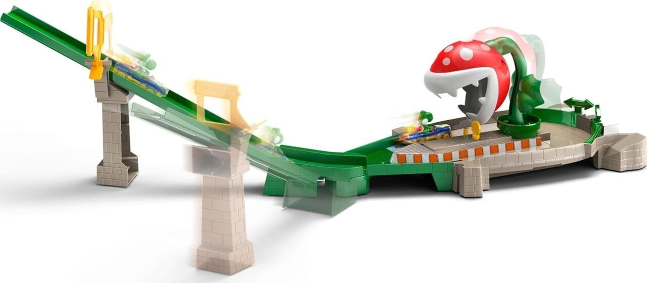 Hot Wheels Mario Kart - Piranha Plant Slide