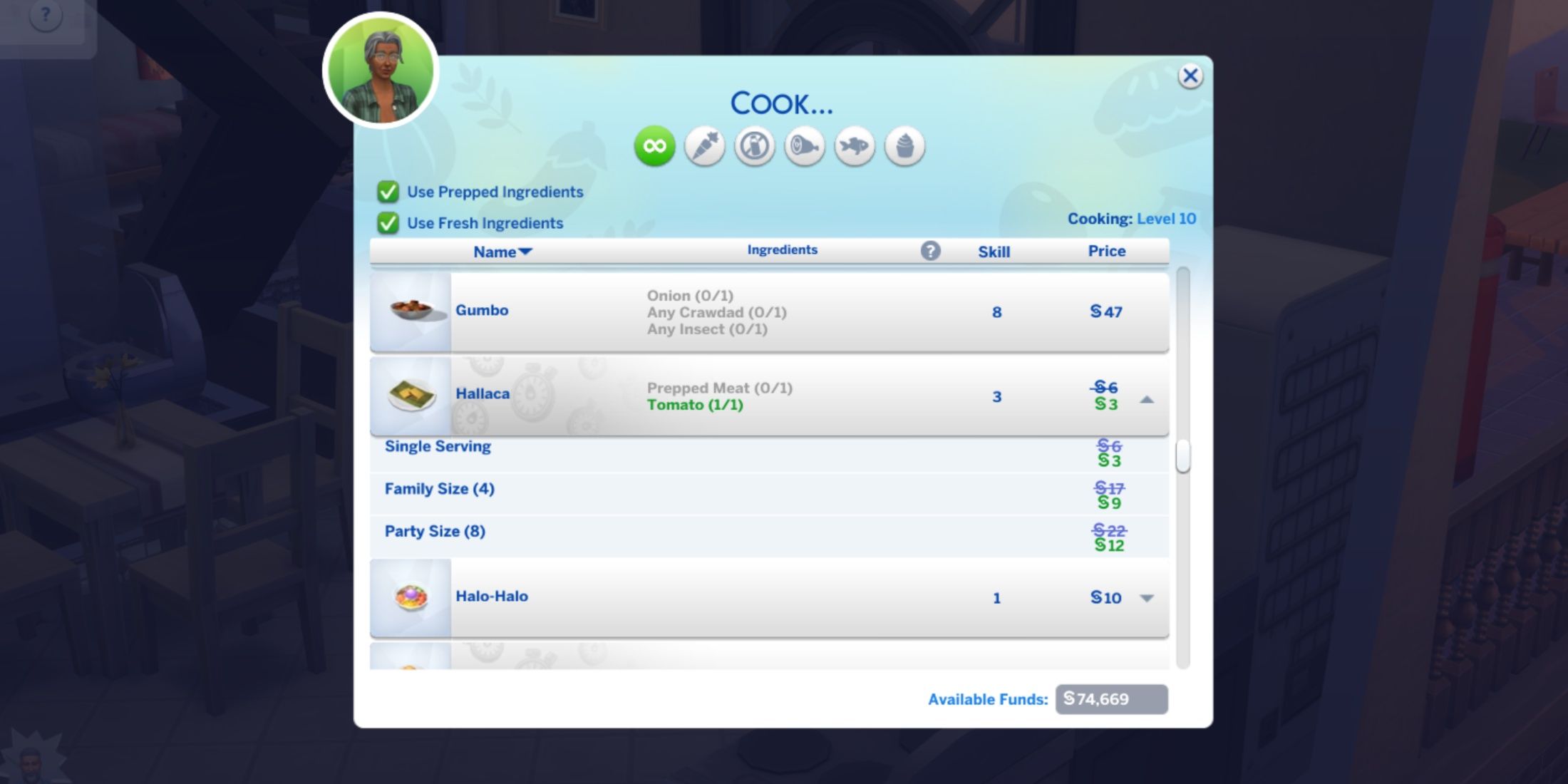 the sims 4 cooking hallaca