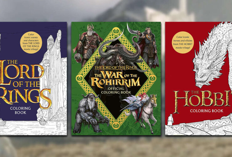 Gift Idea: The Only Official Lord Of The Rings Coloring Books Are On Sale At Amazon