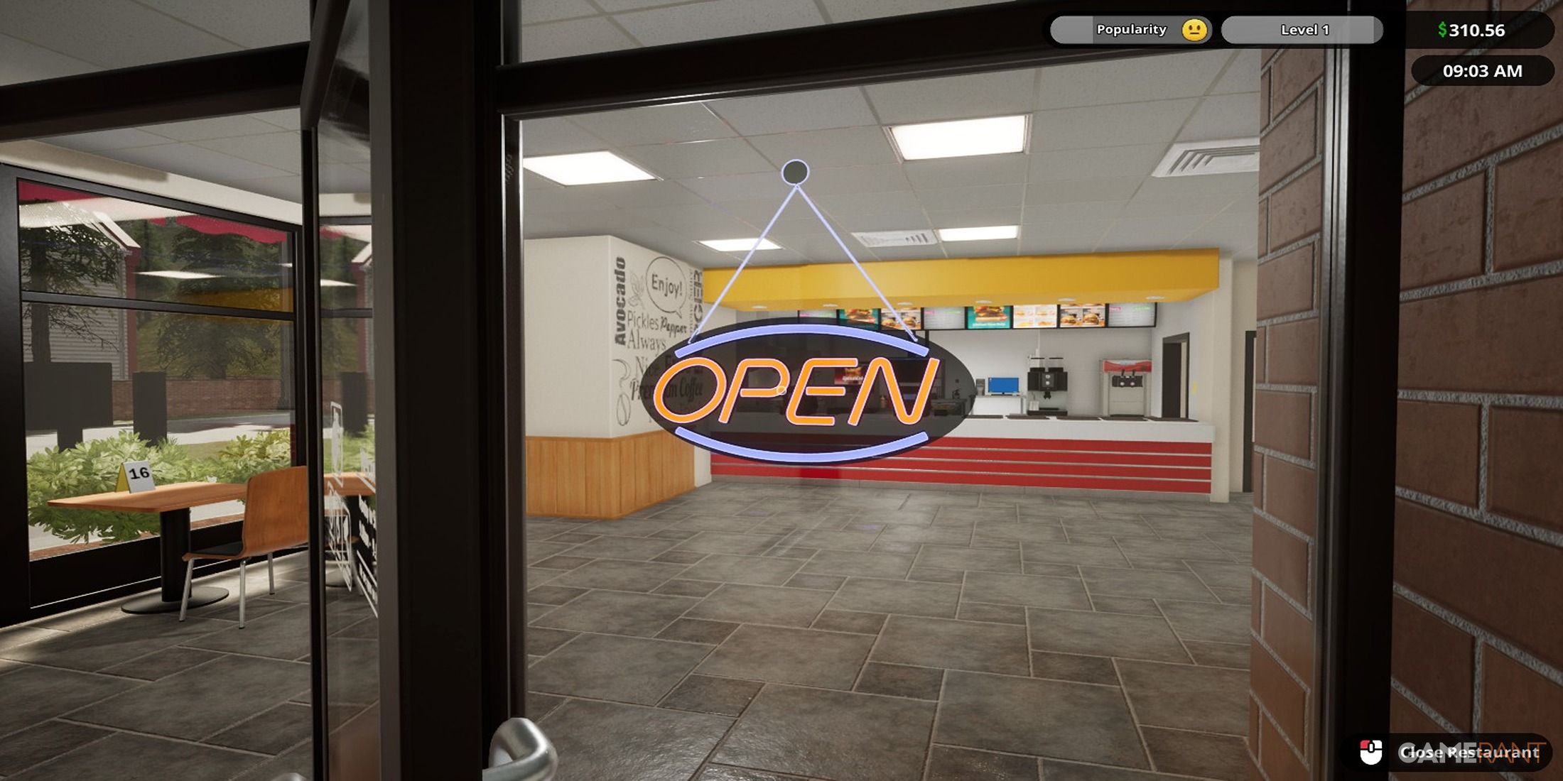 Opening The Store In Fast Food Simulator