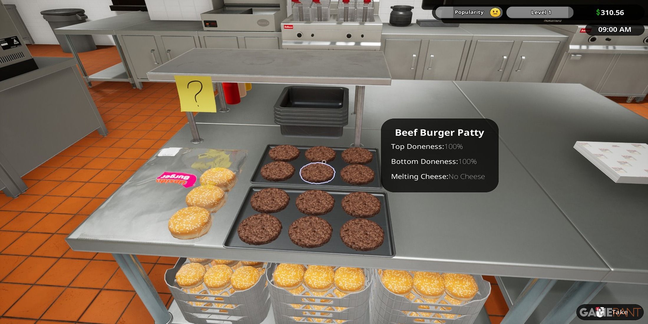 Cooked Burgers IN Fast Food Simulator