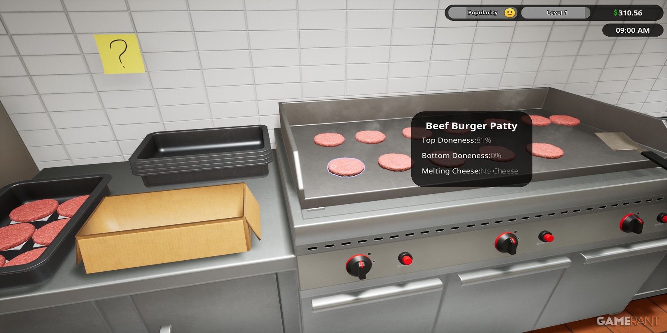 Cooking Burgers In Fast Food Simulator