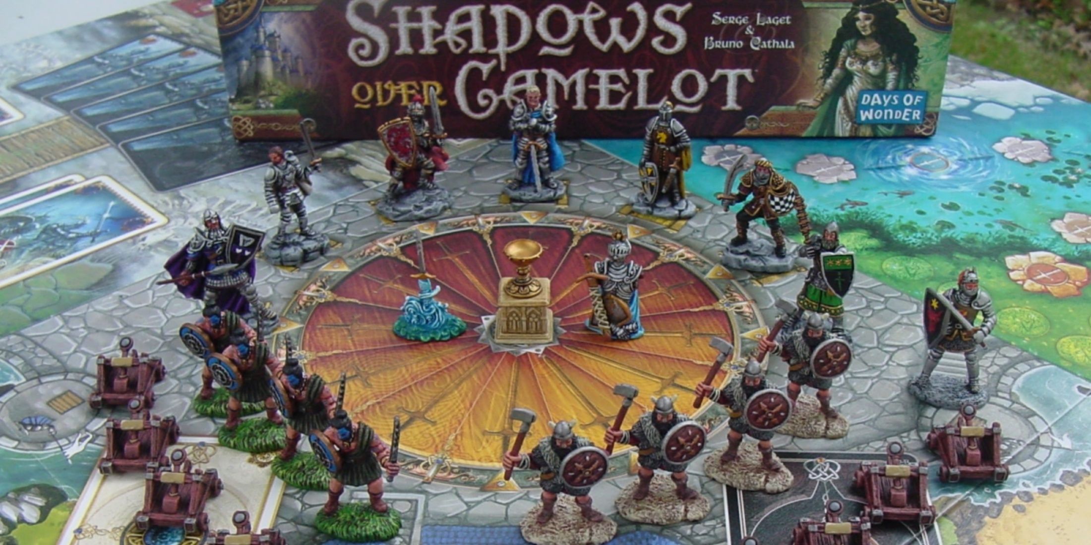 Shadows Over Camelot Painted Minis