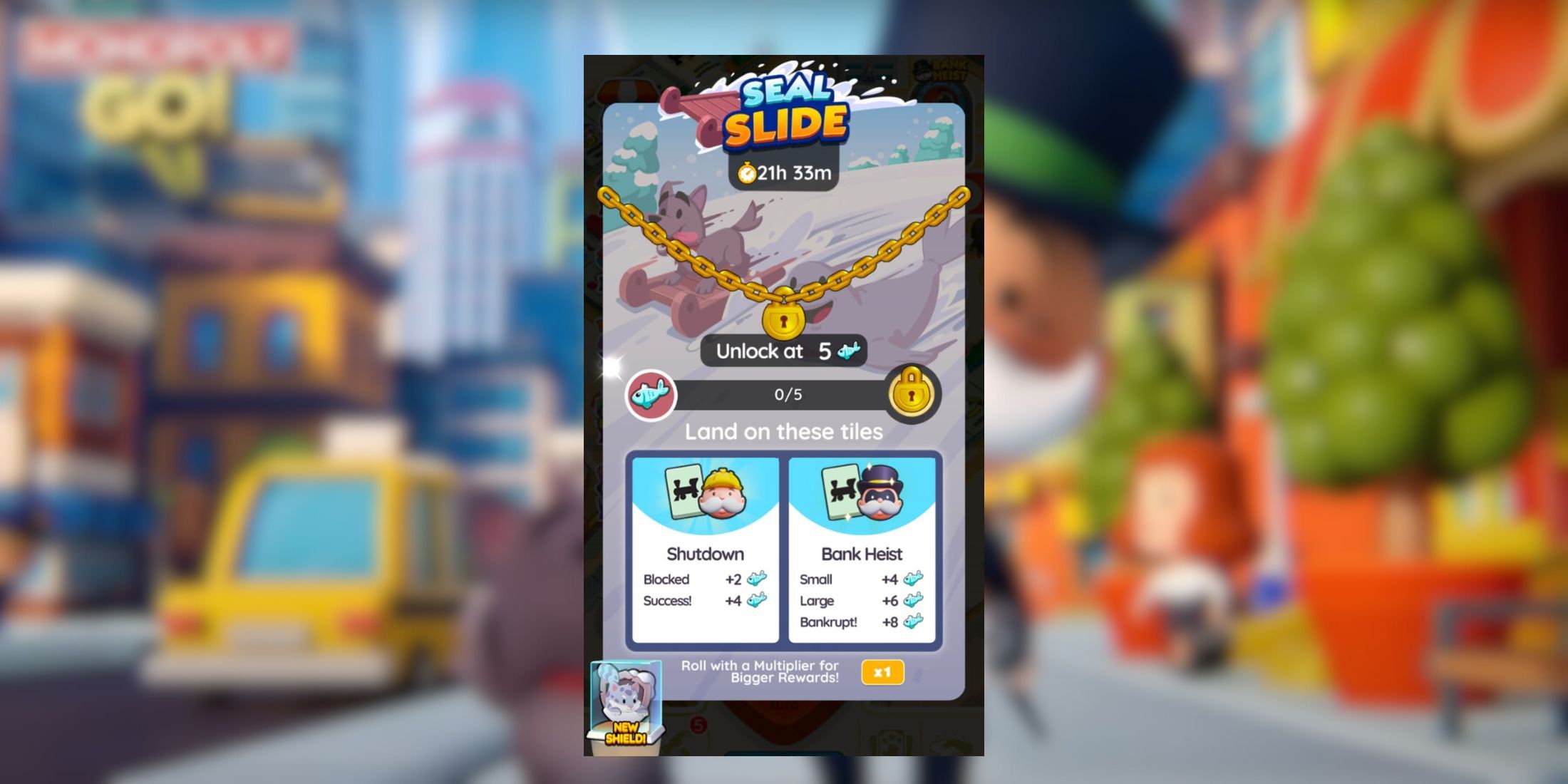 seal slide monopoly go