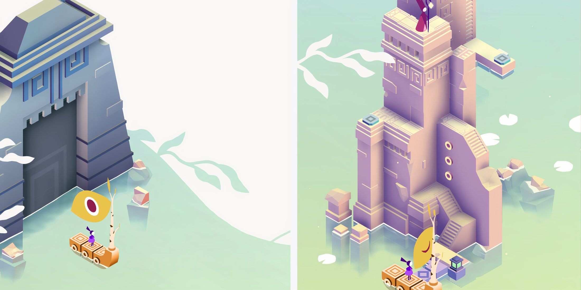 how to solve the part two of the hidden fens puzzle in monument valley 3